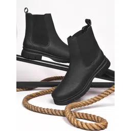 CLOG LONDON Women Block-Heeled Chelsea Boots