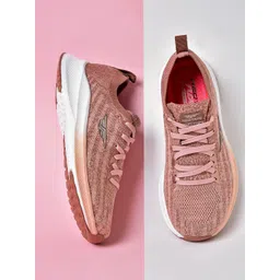Red Tape Women Peach-Coloured Mesh Walking Sports Shoes