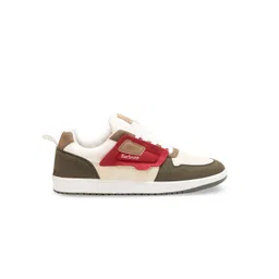 RUN SEVEN Men Colourblocked PU Sneakers