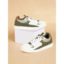 Ajile by Pantaloons Men Colourblocked PU Sneakers