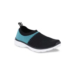 Bata Women Black Colourblocked Slip-On Sneakers