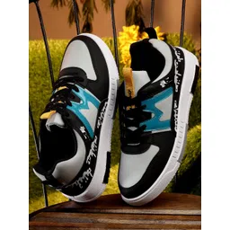 ASIAN Men Colourblocked Lightweight Sneakers