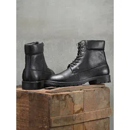 El Paso Men Block-Heeled Regular Boots