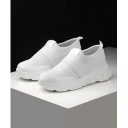 PU Slip-On Slip On Sneakers For Women