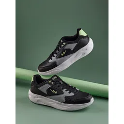 Campus Men PU Colourblocked Lace-Ups Sneakers