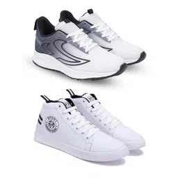 DRACKFOOT Men Running Non-Marking Shoes