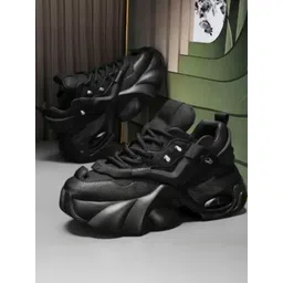 FreeMo Men Black Casual Shoes