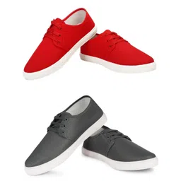 Free Kicks Men Grey Mesh Marking Running Sports Shoes