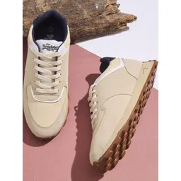 Roadster Men Khaki Synthetic Casual Shoes
