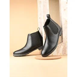Killer Men Round Toe Chelsea Boots