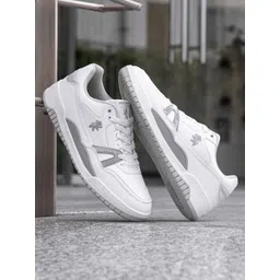 Red Tape Men Colourblocked PU Sneakers