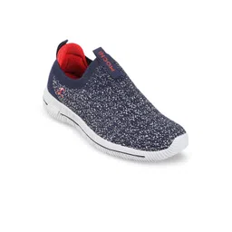 Mochi Men Printed Comfort Insole Contrast Sole Slip-On Sneakers