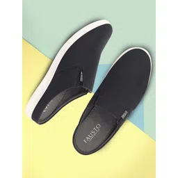 FAUSTO Men Canvas Lightweight Clogs