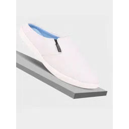 FAUSTO Men Lightweight Canvas Mule Sneakers