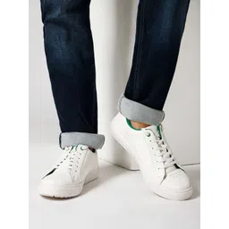 Cantabil Men Round Toe Lace-Ups Sneakers