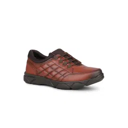 ATESBER by Inc.5 Men Round Toe Leather Sneakers