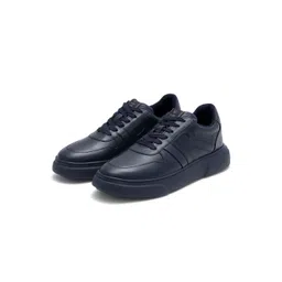 RARE RABBIT Men Perforations Leather Sneakers