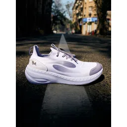 NEEMANS Men Round Toe Colourblocked Lightweight Mesh Sneakers