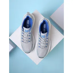 Jack & Jones Men Grey & Blue Casual Sneakers