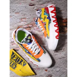 WIXOM Men Printed Sneakers