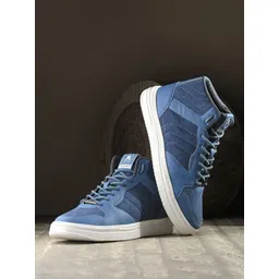 OFF LIMITS Men Colourblocked Velvet Sneakers