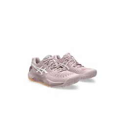 ASICS GEL-RESOLUTION 9 Women Textured Tennis Sports Shoes