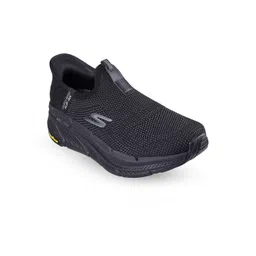 Skechers Men Self Design Slip-On Non-Marking Round Toe Running Shoes