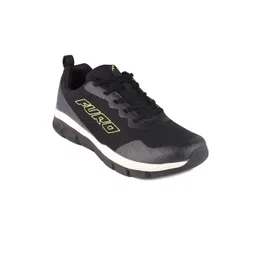 FURO by Red Chief Men Black Mesh Running Shoes