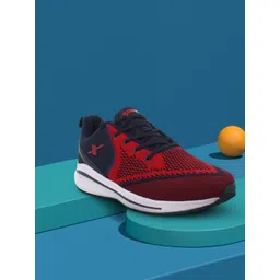 Sparx Men Maroon Mesh Running Shoes