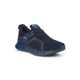 JQR Men KICK 2 Navy Blue Lace Up Mesh Running Sports Shoes