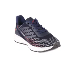 FURO by Red Chief Men Navy Blue Mesh Lace-Up Sports Shoes