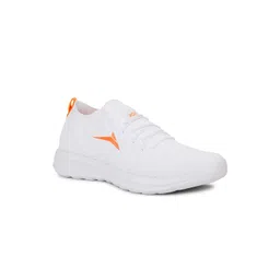 JQR Men MOJ-403 White Mesh Running Shoes