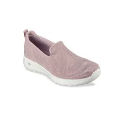 Skechers Women Lavender Mesh Walking Non-Marking Shoes