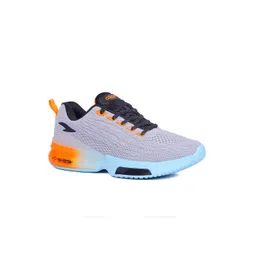 ASIAN Men Grey Mesh Running Non-Marking Shoes