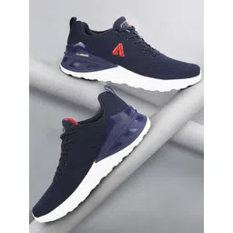 Aqualite Men Elastic Fit Technology Non-Marking Running Sports Shoes