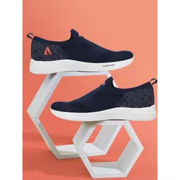 Aqualite Men Elastic Fit Technology Non-Marking Walking Sports Shoes