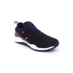 Sparx Men Navy Blue Textile Running Shoes