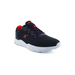 Sparx Men Navy Blue Textile Running Shoes
