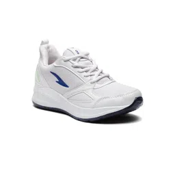 ASIAN Men White Mesh Running Non-Marking Shoes