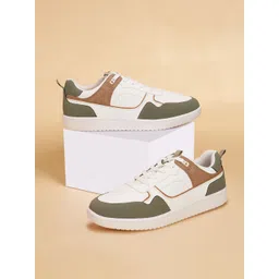 Ajile by Pantaloons Men Colourblocked PU Sneakers