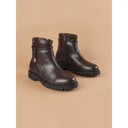 Ginger by Lifestyle Casual Block-Heeled Regular Boots