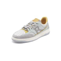 RARE RABBIT Men Colourblocked Leather Sneakers