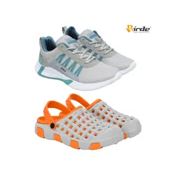 BIRDE Men Mesh Walking Non-Marking Shoes