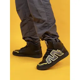 bacca bucci Men PU Lace Ups Sneakers