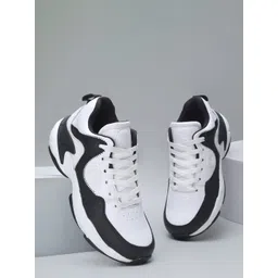 THNXBRO Men Colourblocked Smart Casual Sneakers