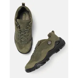 Woodland Men Suede Moisture Absorbent Sneakers