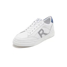 RARE RABBIT Men Perforations Leather Sneakers