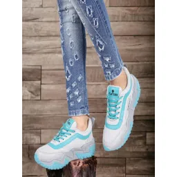 PLAYTOES Grey Walking Non-Marking Sports Shoes