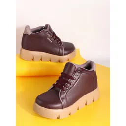 The Roadster Lifestyle Co Women Stylish Mid Top Casual Sneakers