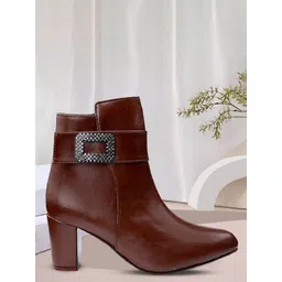 Bxxy PU High-Top Block Pumps